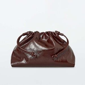 COS cavatelli bag NWT bordoux